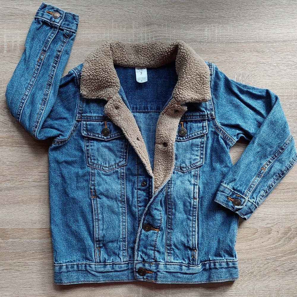 Carters euc/vguc jean jacket size 7 - Picture 13 of 16